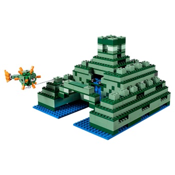 Lego set Minecraft the ocean monument LE21136